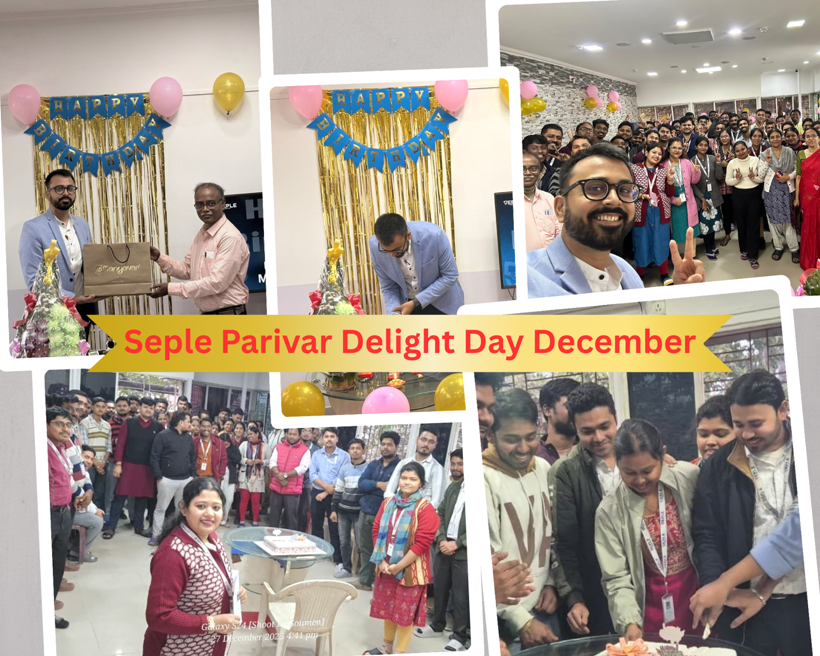 SEPLE Birthday - Work Anniversary - December